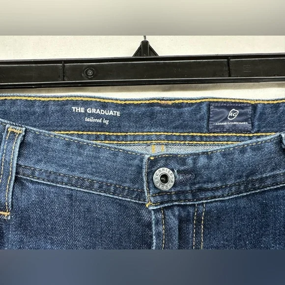 Adriano Goldschmied The Graduate Tailored Leg Jean Men Size 38x34 (Meas 38x35)